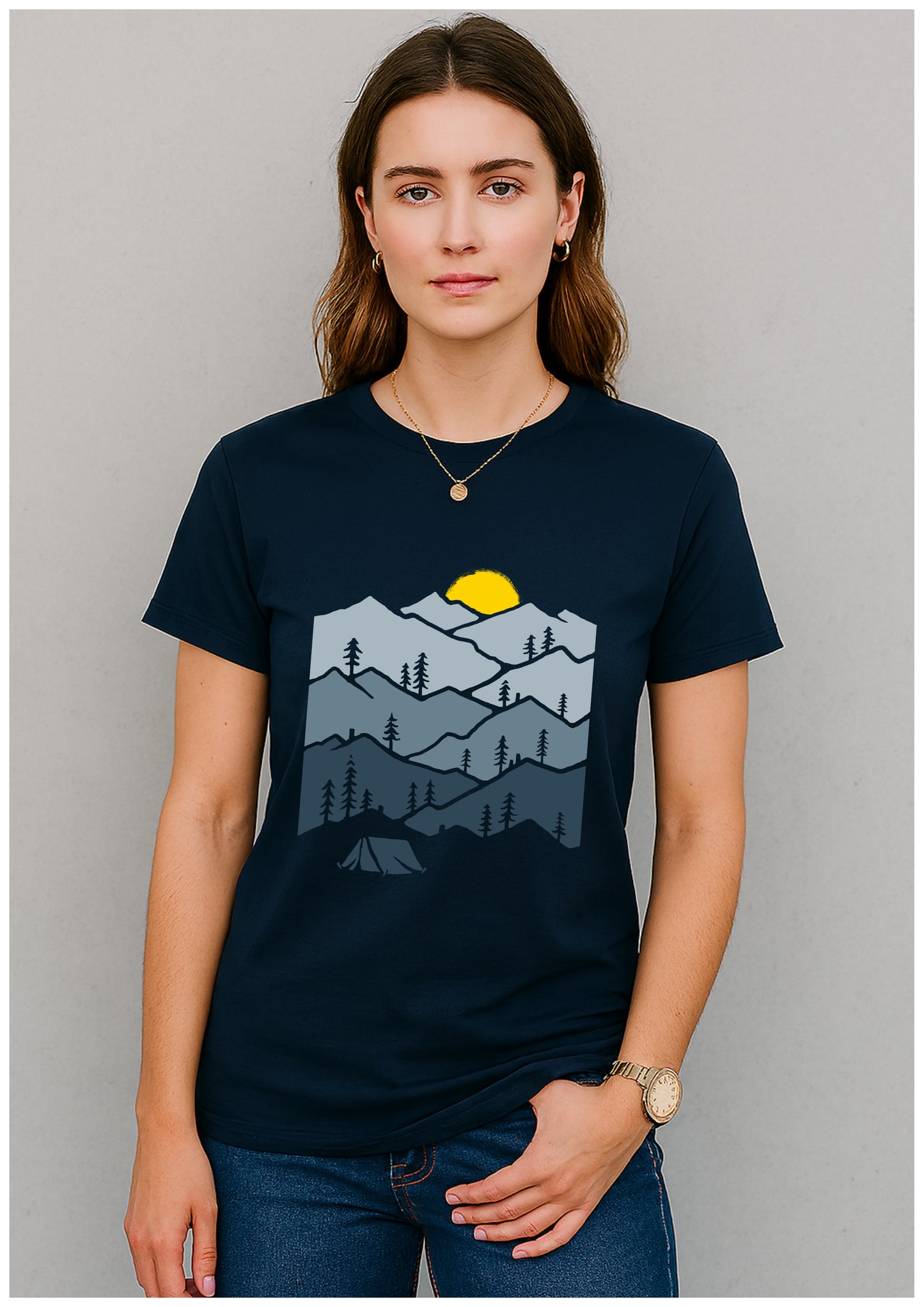 Sunset Solitude Unisex Graphic Tee