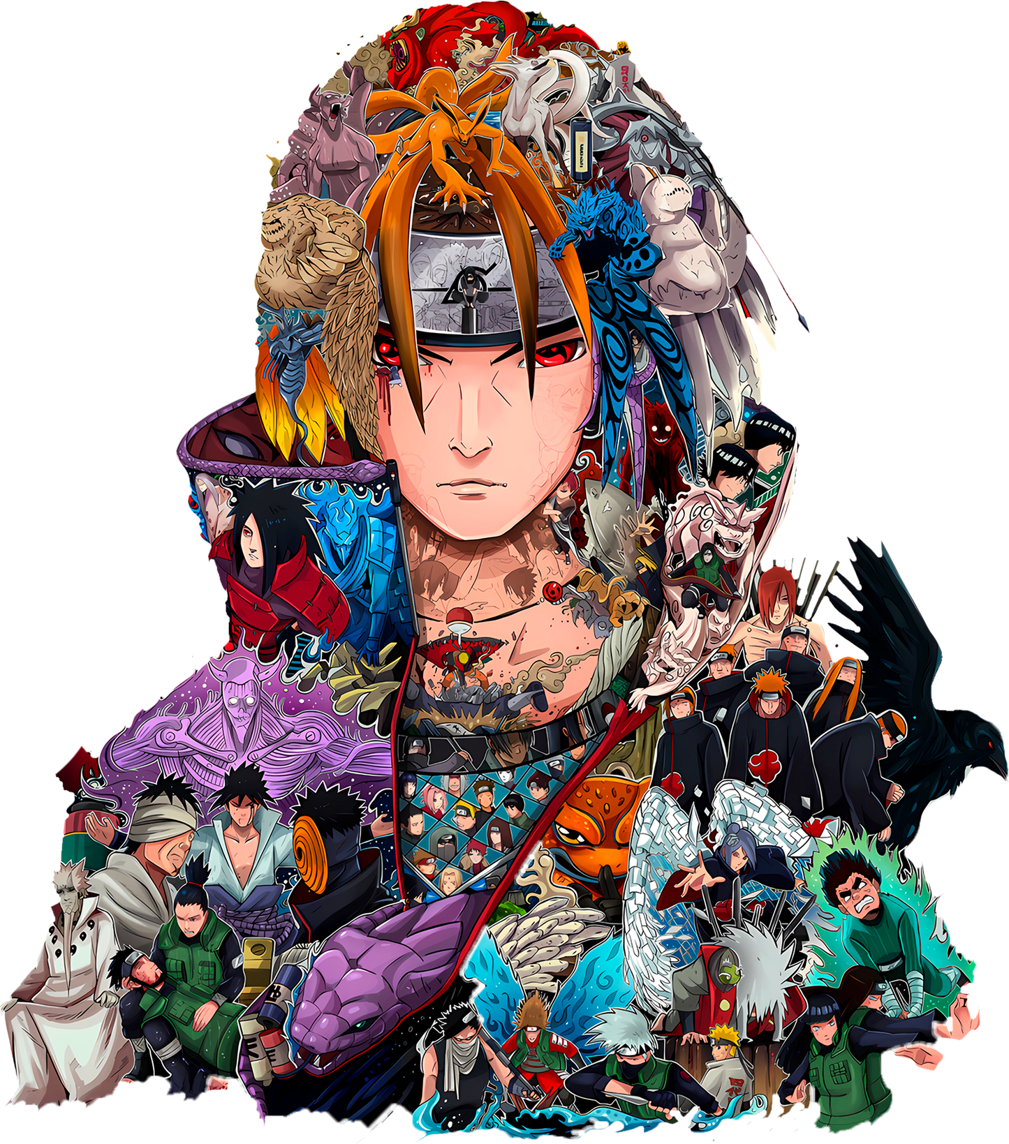 "Shinobi Lineage" – Naruto Tribute Tee