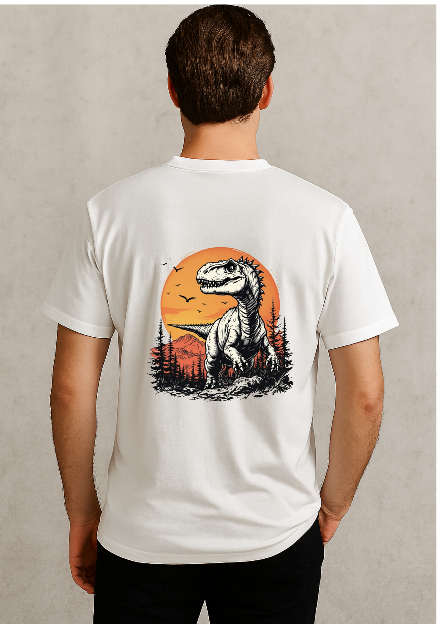 Sunset Sovereign – Dinosaur Tee